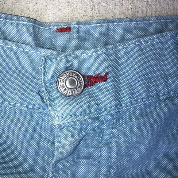 Vintage Levi’s Short Blue Red Threading Sz… - Picture 5 of 7